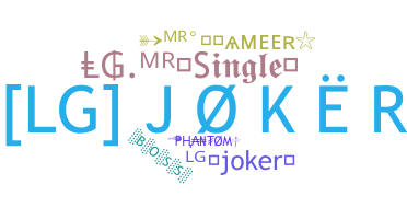 Apelido - Lgjoker