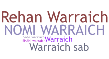 Apelido - Warraich