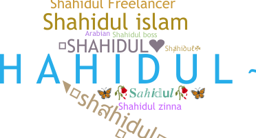 Apelido - Shahidul
