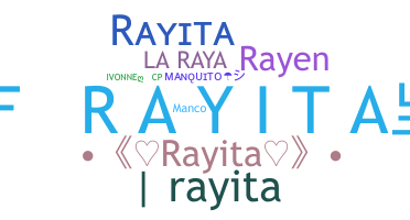 Apelido - Rayita