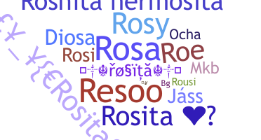 Apelido - Rosita
