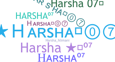 Apelido - Harsha07