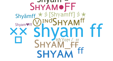 Apelido - Shyamff