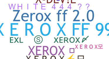 Apelido - Xerox