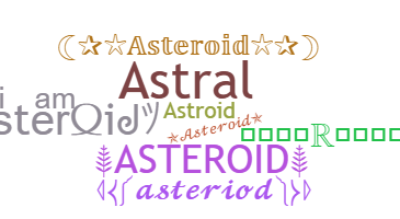 Apelido - Asteroid