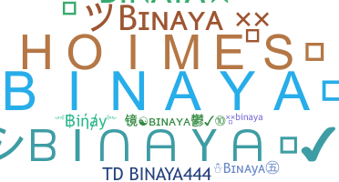 Apelido - Binaya