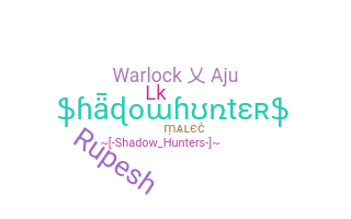 Apelido - Shadowhunters