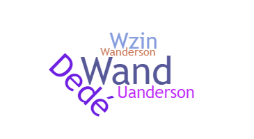 Apelido - Wanderson