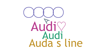 Apelido - audi