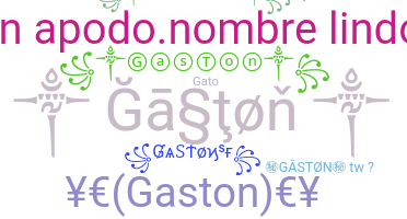 Apelido - Gaston