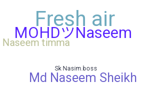 Apelido - Naseem