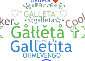 Apelido - Galleta