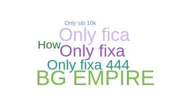Apelido - OnlyFIXA
