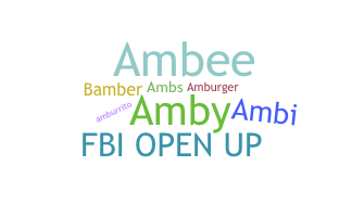 Apelido - Amber