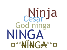 Apelido - Ninga
