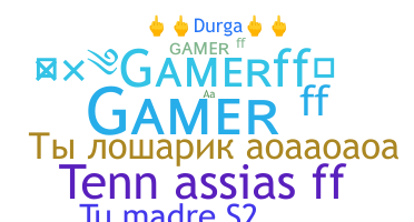 Apelido - GamerFF