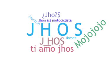Apelido - Jhos