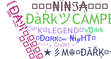 nomes para roblox feminino dark