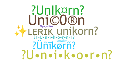 Apelido - UniKoRn