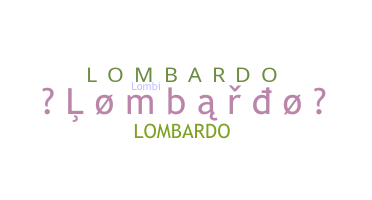Apelido - Lombardo