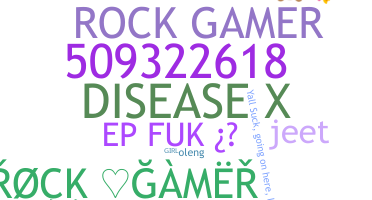 Apelido - Rockgamer