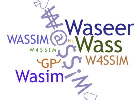 Apelido - Wassim