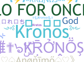 Apelido - Kronos