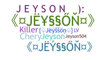 Apelido - Jeysson