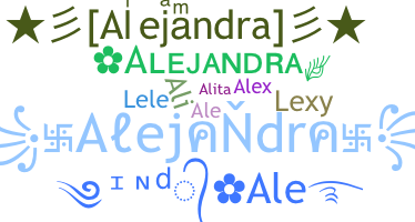 Apelido - Alejandra