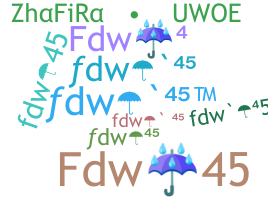 Apelido - Fdw45