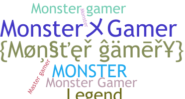 Apelido - monstergamer