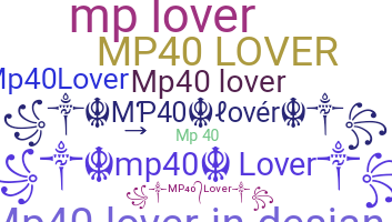 Apelido - Mp40lover