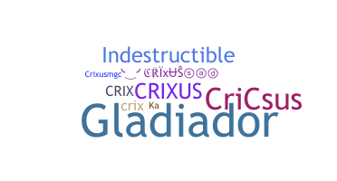 Apelido - Crixus