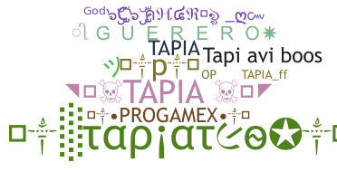 Apelido - Tapia