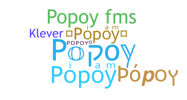 Apelido - Popoy