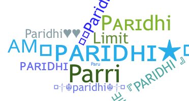 Apelido - Paridhi