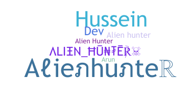 Apelido - alienhunter