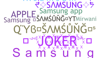 Apelido - Samsung