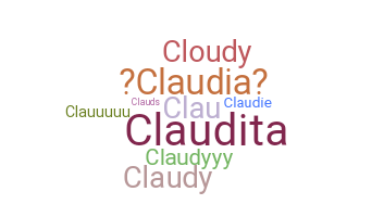 Apelido - Claudia