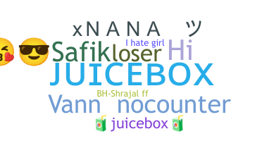 Apelido - Juicebox