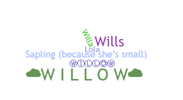 Apelido - Willow