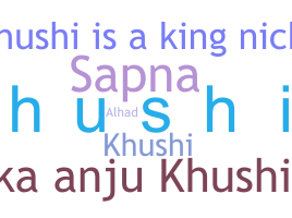 Apelido - Khushil