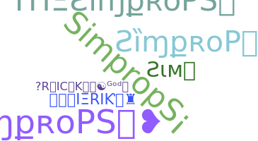 Apelido - SIMproPs