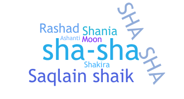 Apelido - Shasha